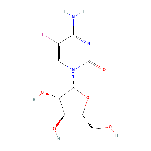 5-FLUOROCYTOSINE ARABINOSIDE (CAS: 4298-10-6) - Related Chemical Product