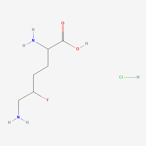 DL-5-FLUOROLYSINE HYDROCHLORIDE (CAS: 118101-18-1) - Chemical Structure and Molecular Formula 