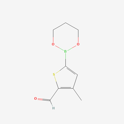 5-(1,3,2-Dioxaborinan-2-yl)-3-methylthiophene-2-carboxaldehyde (CAS: 374537-98-1) - Related Chemical Product