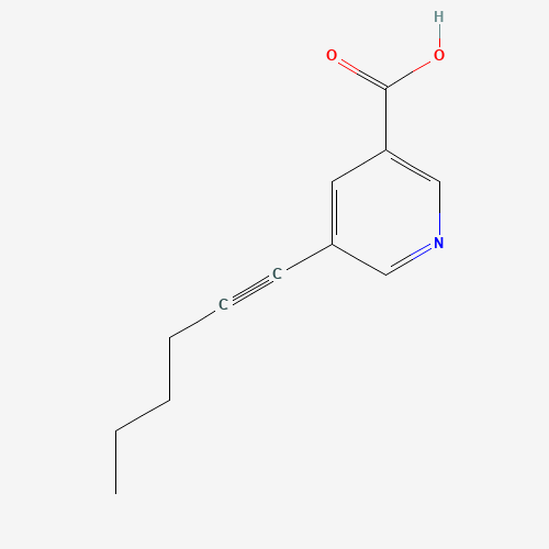 5-HEX-1-YNYLNICOTINIC ACID (CAS: 306935-31-9) - Related Chemical Product