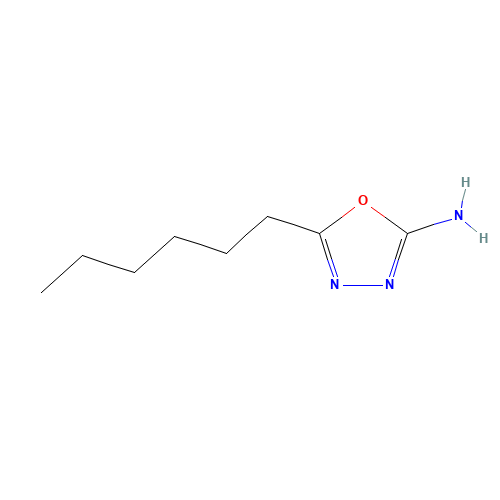 5-HEXYL-1,3,4-OXADIAZOL-2-YLAMINE (CAS: 69741-94-2) - Related Chemical Product