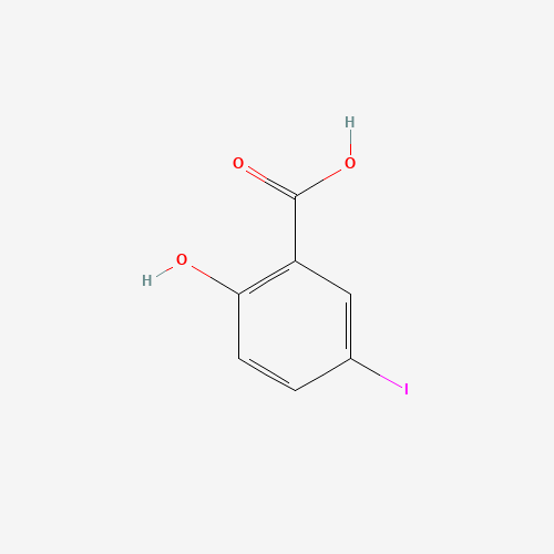5-Iodosalicylic acid (CAS: 119-30-2) - Chemical Structure and Molecular Formula 