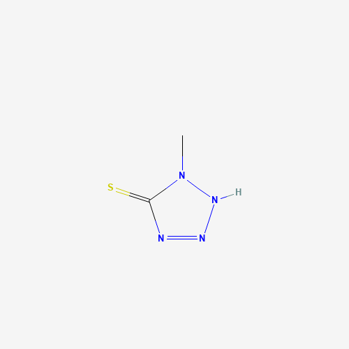 5-Mercapto-1-methyltetrazole (CAS: 13183-79-4) - Chemical Structure and Molecular Formula 
