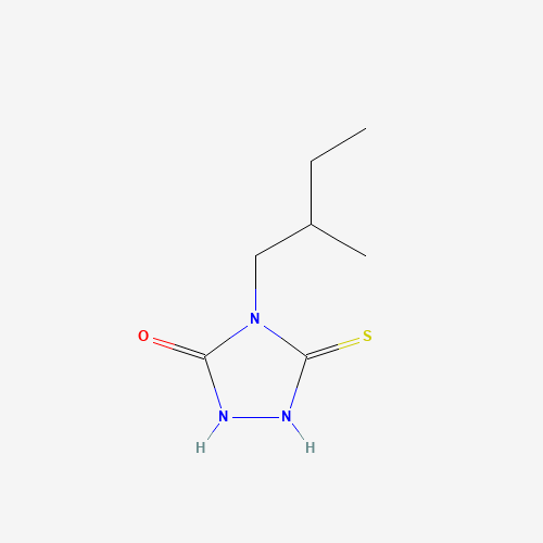 5-MERCAPTO-4-(2-METHYLBUTYL)-4H-1,2,4-TRIAZOL-3-OL (CAS: 306936-78-7) - Related Chemical Product