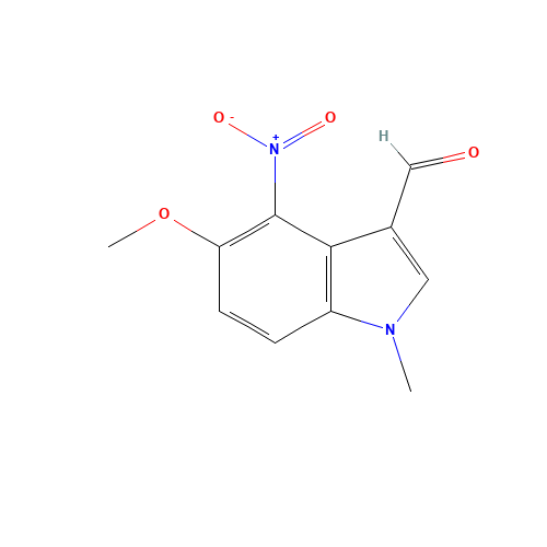 5-METHOXY-1-METHYL-4-NITROINDOLE-3-CARBOXALDEHYDE (CAS: 191846-76-1) - Related Chemical Product