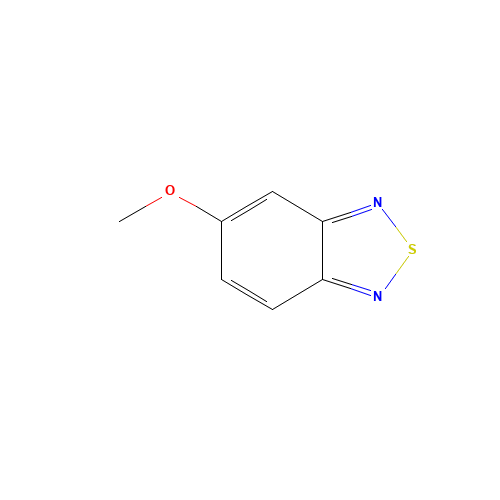5-METHOXY-2,1,3-BENZOTHIADIAZOLE (CAS: 1753-76-0) - Chemical Structure and Molecular Formula 