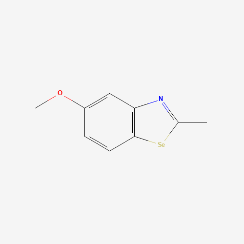 5-METHOXY-2-METHYLBENZOSELENAZOLE (CAS: 2946-17-0) - Chemical Structure and Molecular Formula 