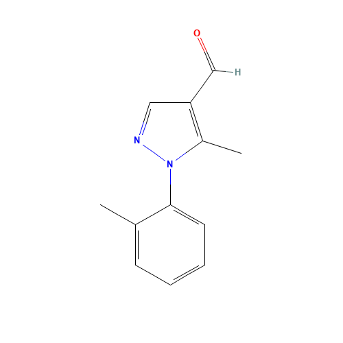 5-METHYL-1-(2-METHYLPHENYL)-1H-PYRAZOLE-4-CARBALDEHYDE (CAS: 423768-40-5) - Related Chemical Product