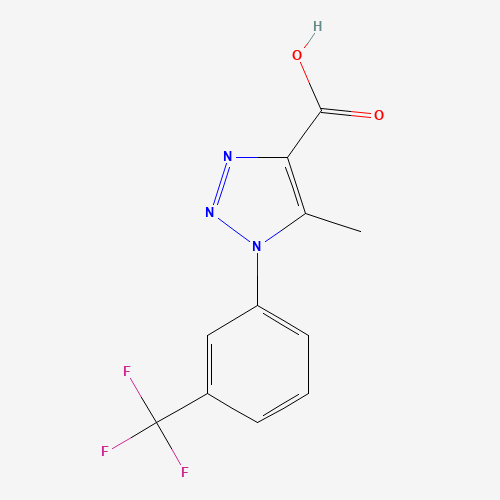 5-METHYL-1-[3-(TRIFLUOROMETHYL)PHENYL]-1H-1,2,3-TRIAZOLE-4-CARBOXYLIC ACID (CAS: 499771-21-0) - Related Chemical Product