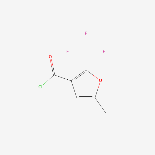 5-METHYL-2-(TRIFLUOROMETHYL)FURAN-3-CARBONYL CHLORIDE (CAS: 175276-66-1) - Related Chemical Product