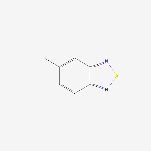 5-METHYL-2,1,3-BENZOTHIADIAZOLE (CAS: 1457-93-8) - Chemical Structure and Molecular Formula 