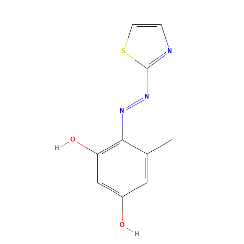 5-METHYL-4-(2-THIAZOLYLAZO)RESORCINOL (CAS: 37422-56-3) - Related Chemical Product