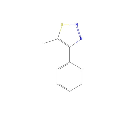 5-METHYL-4-PHENYL-1,2,3-THIADIAZOLE (CAS: 64273-28-5) - Related Chemical Product
