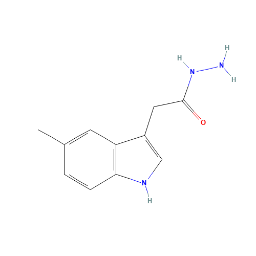 (5-METHYL-1H-INDOL-3-YL)-ACETIC ACID HYDRAZIDE (CAS: 21909-52-4) - Related Chemical Product