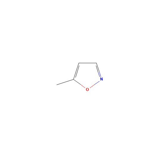 5-Methylisoxazole (CAS: 5765-44-6) - Chemical Structure and Molecular Formula 