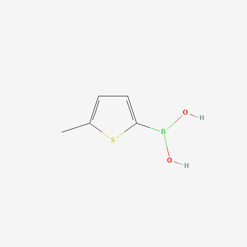 5-Methylthiophene-2-boronic acid (CAS: 162607-20-7) - Chemical Structure and Molecular Formula 