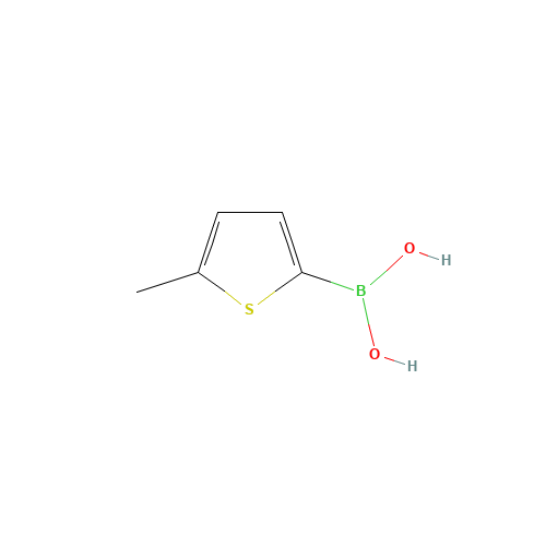 5-Methylthiophene-2-boronic acid (CAS: 162607-20-7) - Chemical Structure and Molecular Formula 