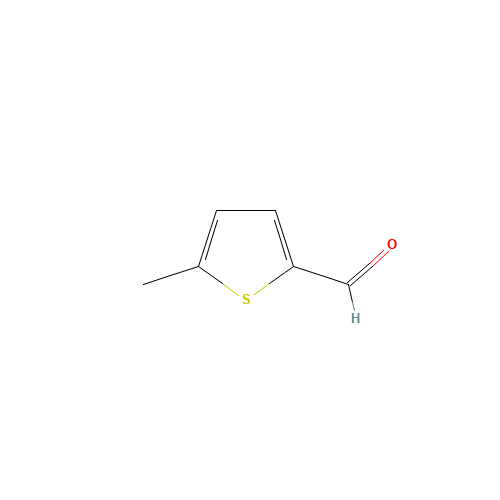 5-Methylthiophene-2-carboxaldehyde (CAS: 13679-70-4) - Chemical Structure and Molecular Formula 
