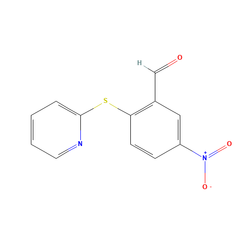 5-NITRO-2-(2-PYRIDYLTHIO)BENZALDEHYDE (CAS: 175278-54-3) - Related Chemical Product