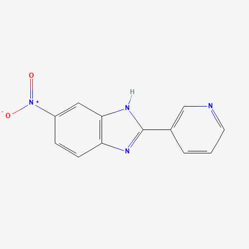 5-NITRO-2-(3-PYRIDINYL)-1H-BENZIMIDAZOLE (CAS: 145861-59-2) - Related Chemical Product