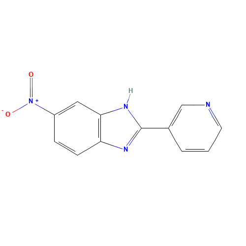 5-NITRO-2-(3-PYRIDINYL)-1H-BENZIMIDAZOLE (CAS: 145861-59-2) - Related Chemical Product