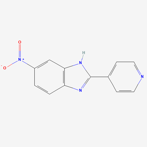 5-NITRO-2-(4-PYRIDINYL)-1H-BENZIMIDAZOLE (CAS: 148533-73-7) - Related Chemical Product