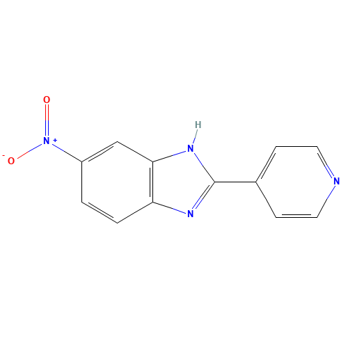 5-NITRO-2-(4-PYRIDINYL)-1H-BENZIMIDAZOLE (CAS: 148533-73-7) - Related Chemical Product