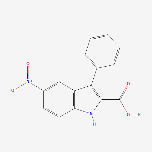 5-NITRO-3-PHENYL-1H-INDOLE-2-CARBOXYLIC ACID (CAS: 14182-37-7) - Related Chemical Product