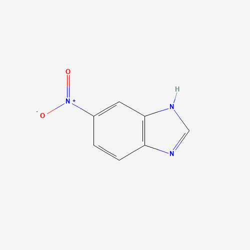 5-Nitrobenzimidazole (CAS: 94-52-0) - Chemical Structure and Molecular Formula 
