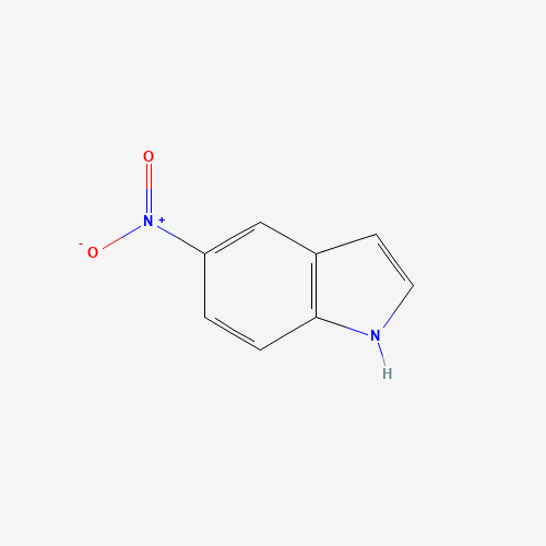 5-Nitroindole (CAS: 6146-52-7) - Chemical Structure and Molecular Formula 