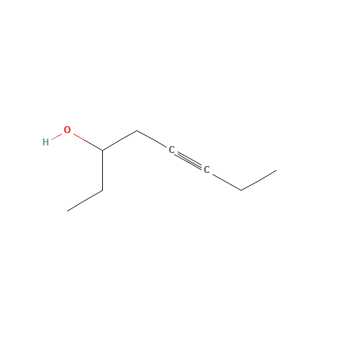 5-OCTYN-3-OL (CAS: 53723-18-5) - Chemical Structure and Molecular Formula 