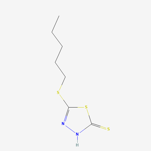 5-PENTYLTHIO-1,3,4-THIADIAZOLE-2-THIOL (CAS: 89852-45-9) - Related Chemical Product