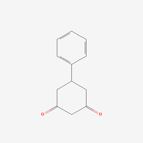 5-PHENYLCYCLOHEXANE-1,3-DIONE (CAS: 493-72-1) - Chemical Structure and Molecular Formula 