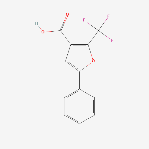 5-PHENYL-2-(TRIFLUOROMETHYL)-3-FUROIC ACID (CAS: 23584-85-2) - Related Chemical Product