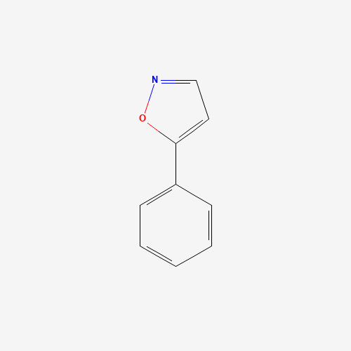 5-PHENYLISOXAZOLE (CAS: 1006-67-3) - Chemical Structure and Molecular Formula 