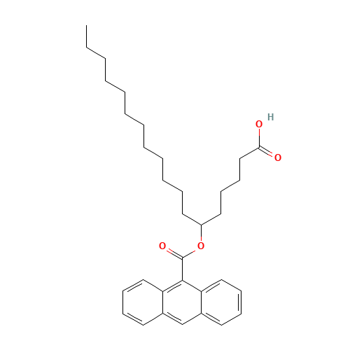 6-(9-Anthroyloxy)stearicacid(6-AS) (CAS: 67708-95-6) - Related Chemical Product