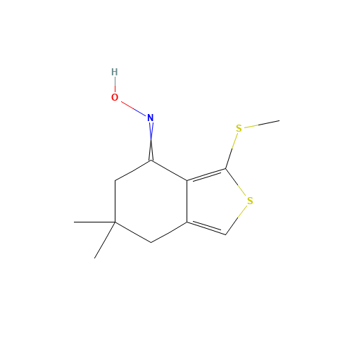 6,6-DIMETHYL-3-(METHYLTHIO)-4,5,6,7-TETRAHYDROBENZO[C]THIOPHEN-4-ONE OXIME (CAS: 175202-71-8) - Related Chemical Product