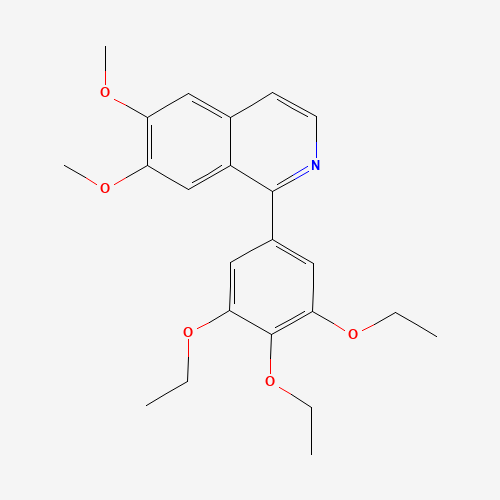 6,7-DIMETHOXY-1-(3,4,5-TRIETHOXYPHENYL)ISOQUINOLINE (CAS: 306935-80-8) - Related Chemical Product