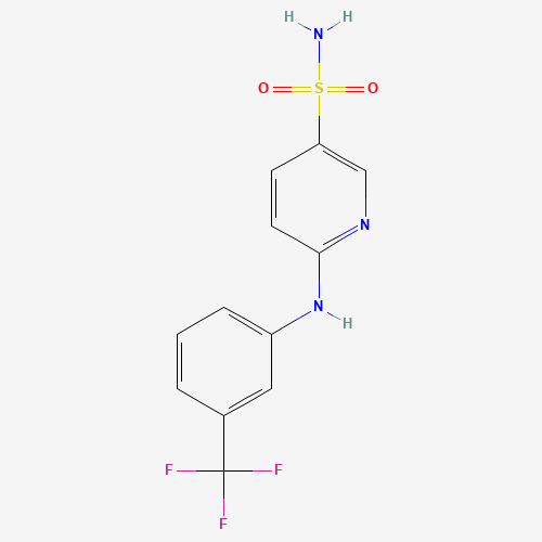 6-[[3-(Trifluoromethyl)phenyl]amino]-3-pyridinesulfonamide (CAS: 37105-07-0) - Related Chemical Product