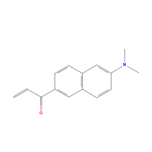 6-ACRYLOYL-2-DIMETHYLAMINONAPHTHALENE (CAS: 86636-92-2) - Related Chemical Product