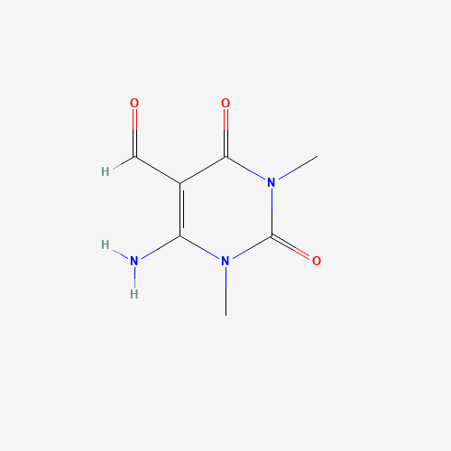 6-AMINO-1,3-DIMETHYL-2,4-DIOXO-1,2,3,4-TETRAHYDROPYRIMIDINE-5-CARBALDEHYDE (CAS: 54660-80-9) - Related Chemical Product