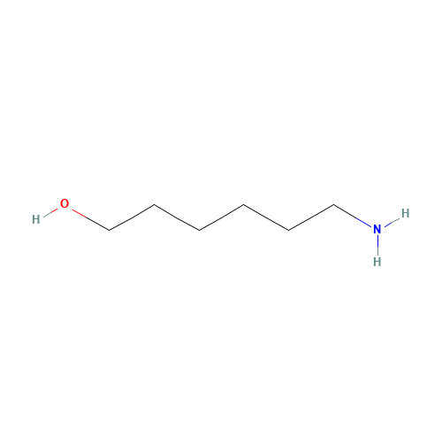 6-Amino-1-hexanol (CAS: 4048-33-3) - Chemical Structure and Molecular Formula 