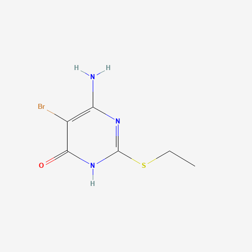 6-AMINO-5-BROMO-2-(ETHYLTHIO)PYRIMIDIN-4-OL (CAS: 77708-90-8) - Related Chemical Product