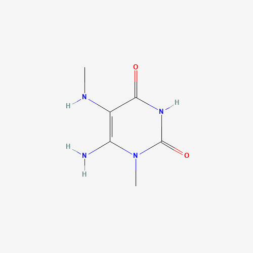 6-AMINO-1-METHYL-5-(METHYLAMINO)URACIL (CAS: 55441-70-8) - Related Chemical Product