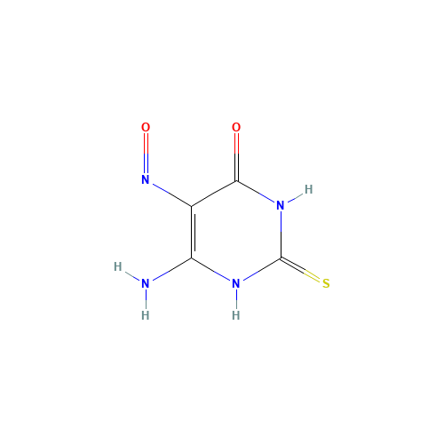 4-AMINO-6-HYDROXY-2-MERCAPTO-5-NITROSOPYRIMIDINE (CAS: 1672-48-6) - Related Chemical Product