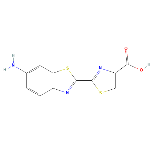 4,5-DIHYDRO-2[6-AMINO-2-BENZTHIAZOLYL]-4-THIAZOLE CARBOXYLIC ACID (CAS: 118969-27-0) - Related Chemical Product