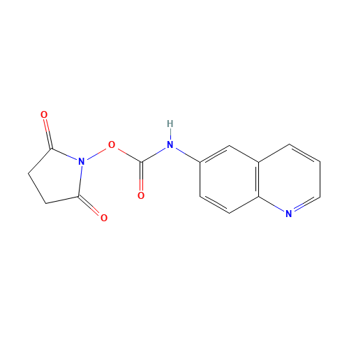 6-Aminoquinolyl-N-hydroxysuccinimidylcarbamate (CAS: 148757-94-2) - Chemical Structure and Molecular Formula 