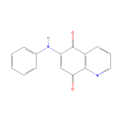 6-ANILINO-5,8-QUINOLINEDIONE (CAS: 91300-60-6) - Related Chemical Product