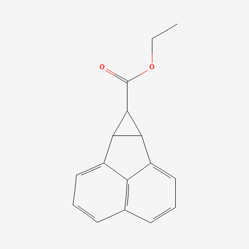6B,7A-DIHYDRO-7H-CYCLOPROP[A]ACENAPHTHYLENE-7-CARBOXYLIC ACID ETHYL ESTER (CAS: 109475-21-0) - Chemical Structure and Molecular Formula 