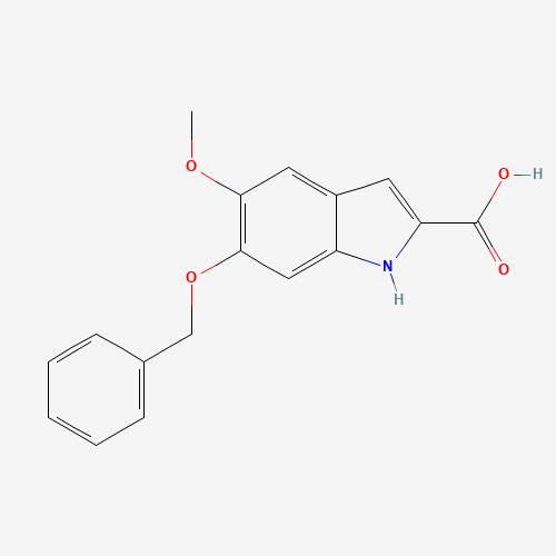 6-BENZYLOXY-5-METHOXYINDOLE-2-CARBOXYLIC ACID (CAS: 2495-92-3) - Related Chemical Product
